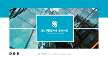 Free Banking Presentation Template to Edit Online