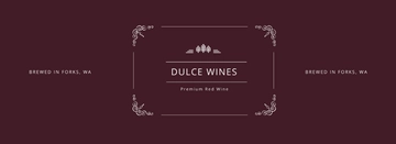 Free Wine Label Sample Template to Edit Online