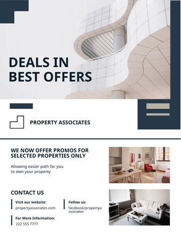 Free Apartment Condo Mortgage Broker Flyer Template to Edit Online