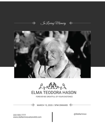 Free Funeral Plan Flyer Template to Edit Online
