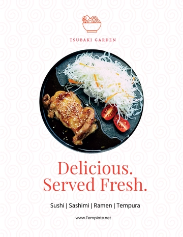 Free Food Flyer Template to Edit Online