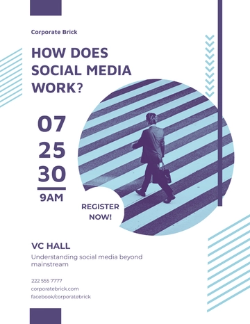 Free Small Business Conference Flyer Template to Edit Online