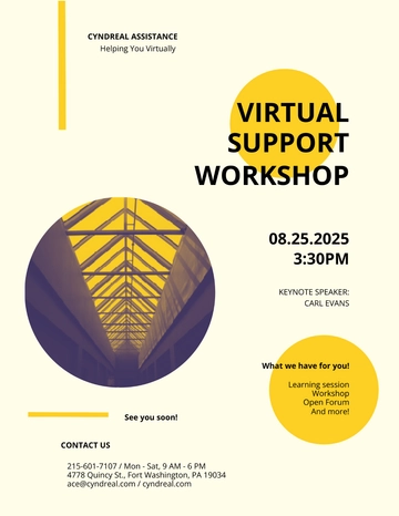 Free Small Business Event Flyer Template to Edit Online