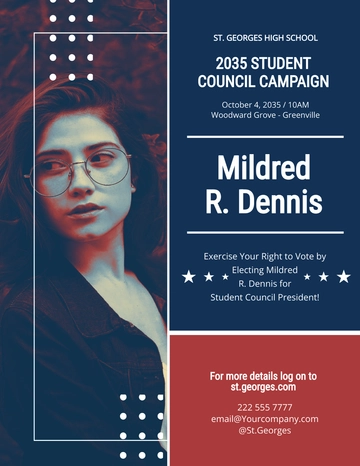 Free Student Campaign Flyer Template to Edit Online Free Student Campaign Flyer Template to Edit Online