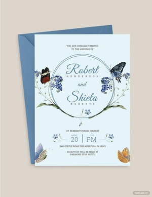 Butterfly Invitation Template Butterfly Invitation Template