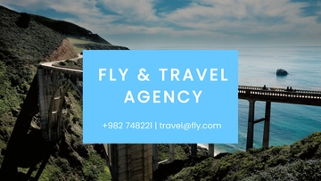 Free Corporate Travel Agency Presentation Template to Edit Online