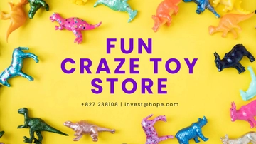Free Kids Store Presentation Template to Edit Online