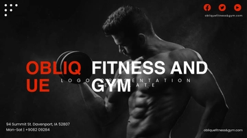 Free Logo Presentation Template to Edit Online