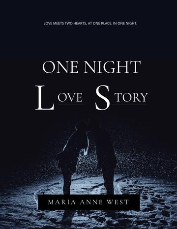 Free Romance Book Cover Template to Edit Online