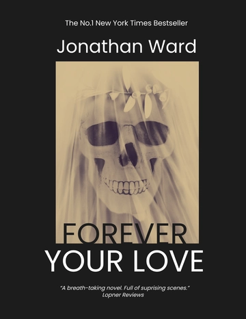 Free Thriller Book cover Template to Edit Online
