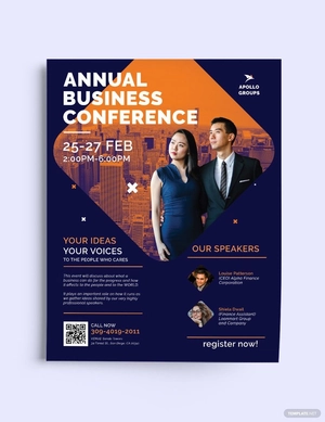 Business Conference Flyer Template