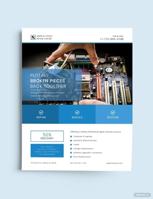 Business Tech Flyer Template Business Tech Flyer Template