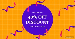 Holiday Discount Sale LinkedIn Blog Post Template