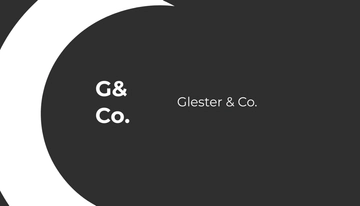 Free Executive Initial Business Card Template to Edit Online