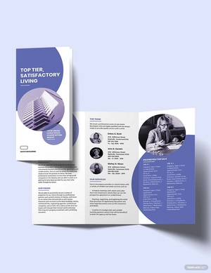 Apartment/Condo Development Tri-fold Brochure Template