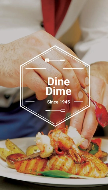 Free Ideal Restaurant Business Card Template to Edit Online