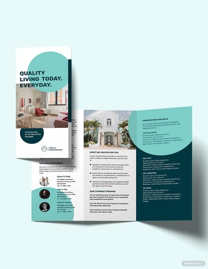 Apartment/Condo Sale Tri-fold Brochure Template