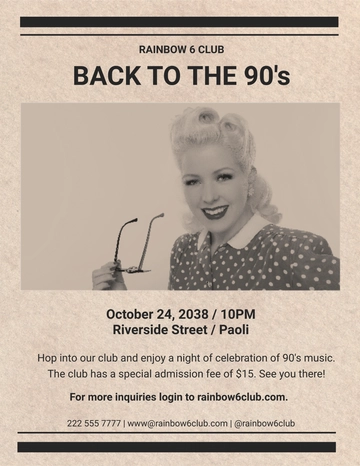 Free Vintage Newspaper Flyer Template to Edit Online