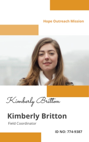 Free Missionary ID Card Template to Edit Online