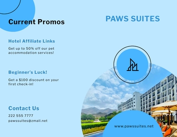 Free Startup Business Bi-Fold Brochure Template to Edit Online