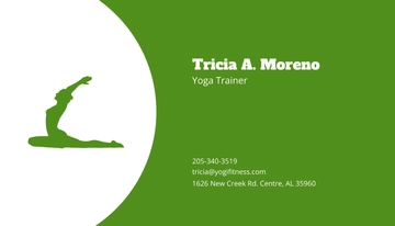 Free Yoga & Spa Studio Business Card Template to Edit Online