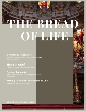 Free Modern Church Magazine Template to Edit Online Free Modern Church Magazine Template to Edit Online