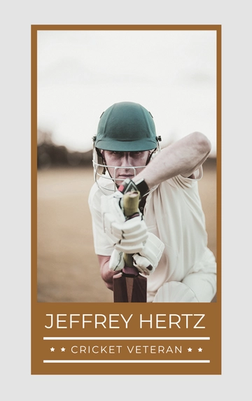 Free Vintage Trading Card Template to Edit Online