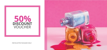 Free Beauty Pedicure Voucher Template to Edit Online