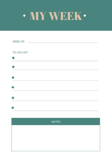 Free Sample Desk Planner Template to Edit Online