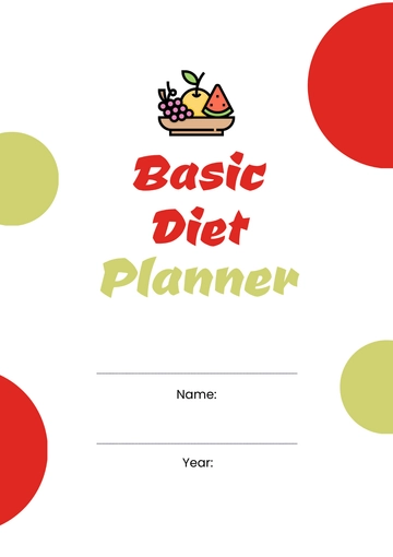 Free Basic Diet Planner Template to Edit Online Free Basic Diet Planner Template to Edit Online