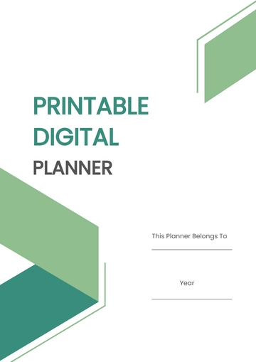 Free Printable Digital Planner Template to Edit Online Free Printable Digital Planner Template to Edit Online