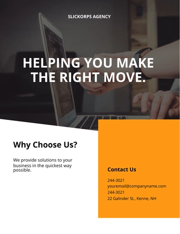 Free Employment Agency Flyer Template to Edit Online