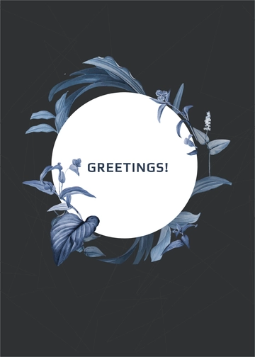 Free Corporate Greeting Card Template to Edit Online