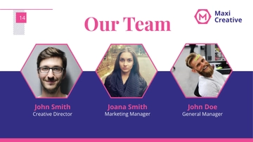 Free Creative Agency Presentation Template to Edit Online