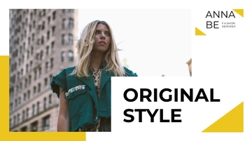 Free Fashion Designer Presentation Template to Edit Online