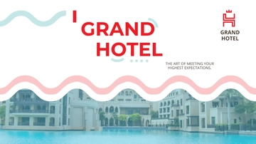 Free Hotel Presentation Template to Edit Online