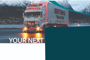 Free Trucking Logistics Post Card Template to Edit Online