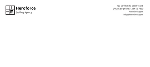 Free Staffing Agency Envelope Template to Edit Online Free Staffing Agency Envelope Template to Edit Online