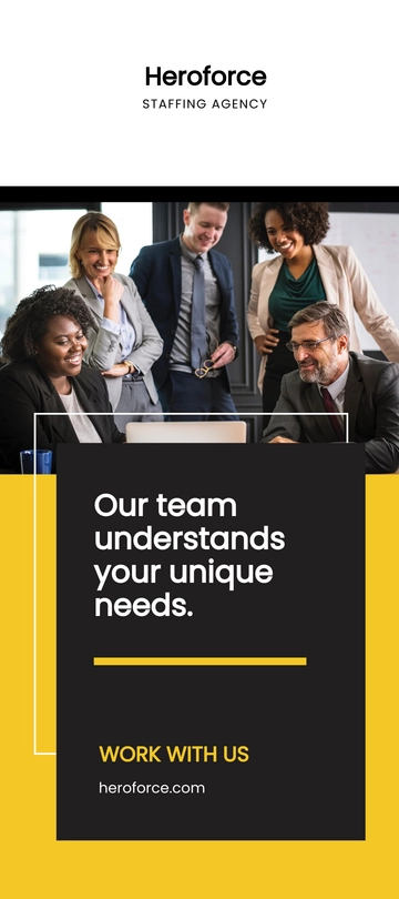 Free Staffing Agency Rack Card Template to Edit Online Free Staffing Agency Rack Card Template to Edit Online