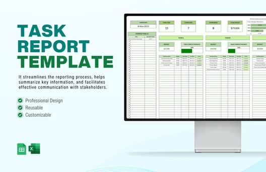 Task Report Template
