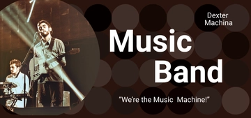 Free Music Band Voucher Template to Edit Online