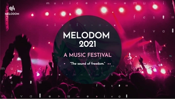 Free Music Festival Presentation Template to Edit Online