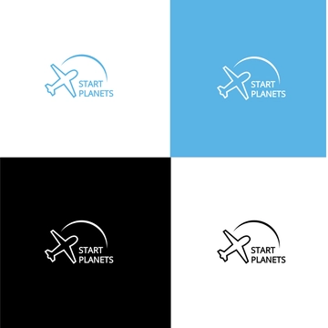 Free Airlines/Aviation Services Logo Template to Edit Online