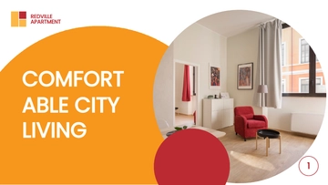 Free Apartment Rental Presentation Template to Edit Online
