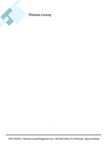 Free Vacation Rental Letterhead Template to Edit Online