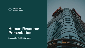 Free Sample HR Presentation Template to Edit Online Free Sample HR Presentation Template to Edit Online