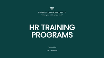 Free HR Training Presentation Template to Edit Online Free HR Training Presentation Template to Edit Online