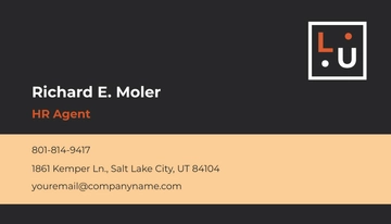 Free HR Agency Business Card Template to Edit Online Free HR Agency Business Card Template to Edit Online