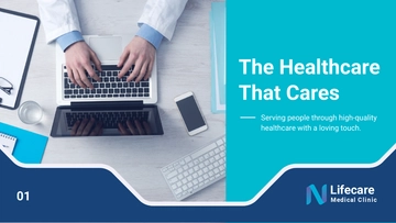 Free Clinic Presentation Template to Edit Online