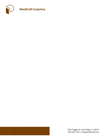 Free Carpenter Letterhead Template to Edit Online